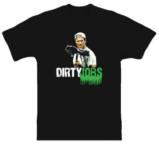 Dirty Jobs Mike Rowe T Shirt Black