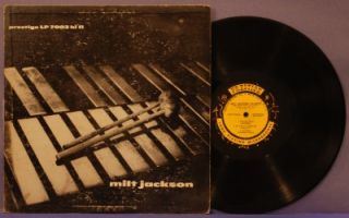 Milt Jackson Quartet s/t LP RVG 50th St +ear DG Prestige 7003 55