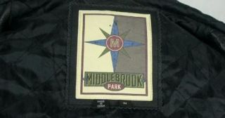 Middlebrook Park Womens Ladies Leather Coat Jacket Size M