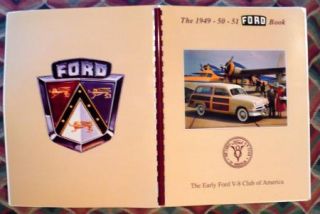 1949 50 51 FORD BOOK CECIL GOFF & MIKE McCARVILLE EARLY FORD V 8 CLUB