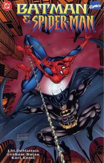 Graham Nolan Batman vs Spider Man RARE Production Art PG 25