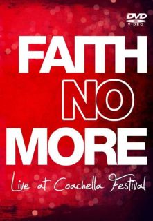 NO MORE DVD  Live Coachella Festival ALL REGIONS Mike Patton USA wow