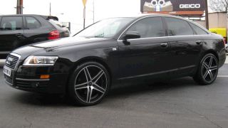 19 inch Niche Euro Black Wheels Rims 5x112 35 Audi A4 A6 A8 TT Q5 S4