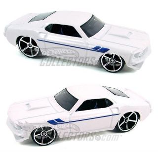 2007 Hot Wheels 017 Ford GTX 1 White