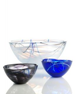 Kosta Boda Vase, Contrast Blue   Bowls & Vases   for the home