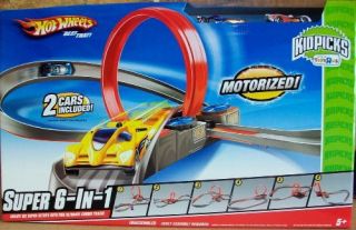 Features of Hot Wheels Race Track. MOTORIZED