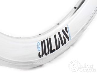 Eighthinch Julian V2 Deep Rim Fixed Gear 700c V Silver Non Machined