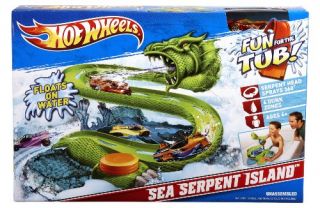 New Hot Wheels Sea Serpent Island Playset