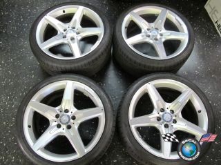2013 MBZ SL550 Factory AMG 19 Wheels Tires OEM Rims CLS550 SL63 E550