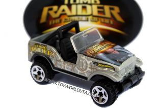 Hot Wheels Lara Croft Tomb Raider Jeep Trailbuster