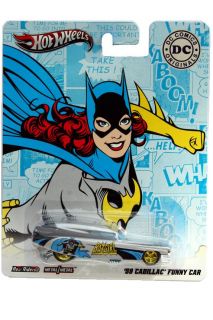 2012 Hot Wheels DC Comics Originals 1959 Cadillac Funny Car Batgirl