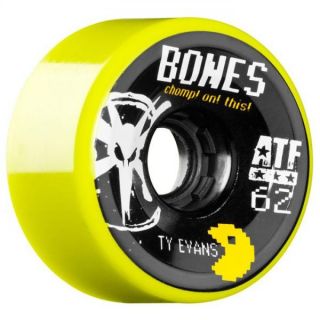 Bones ATF Ty Evans Filmer Skateboard Wheels 62mm