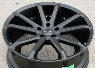 Spidero 5 20 Black Rims Wheels Acura TL TSX 20 x 8 0 5H 38