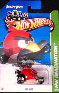 Hot Wheels 2012 Red Angry Bird See Photo