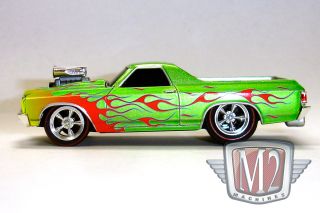M2 Ground Pounders Nytf 2012 1970 Chevrolet El Camino Gold Flames 1