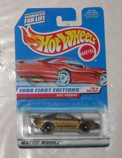 1998 Mattel Hot Wheels First Editions Series IROC Firebird Diecast