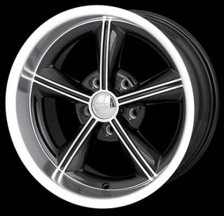 16x8 Black Wheel Alloy ion Style 625 5x4 75 Chevy Rim