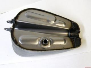 NEW RAW STEEL 3.1 GALLON HI TUNNEL KING STYLE GAS TANK FOR HARLEY