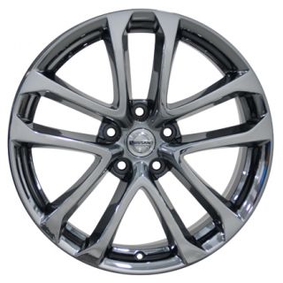 Altima Black Chrome Wheels Set of 4 62521 Rims Infiniti I30 I35