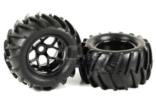 83005 1 8 Scale RC Nitro Monster Truck Wheel Complete 1 Pair