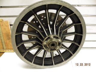 Rear Mag Wheel Harley FX FLH 80s 16 Spoke Shovelhead 3 00 x 16 AMF
