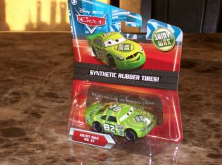 Disney Cars Shiny Wax 82 with Rubber Tires