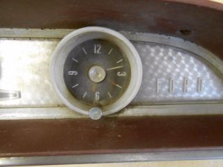 61 62 Ford Galaxie 500 Instrument Cluster Used