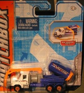 Matchbox 2012 Freightliner Business Class M2 106V Blue Real Working