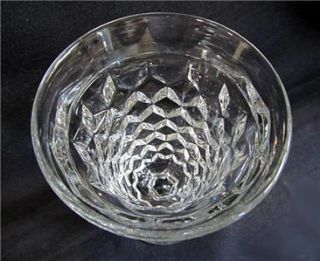 Vintage Fostoria American Crystal Low Water Goblets 4
