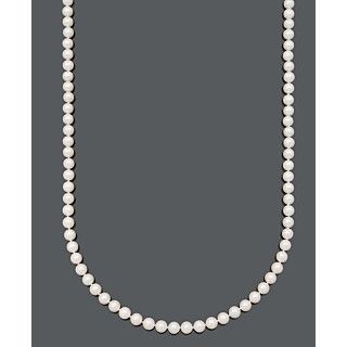 Belle de Mer Pearl Necklace, 36 14k Gold A+ Cultured Freshwater Pearl