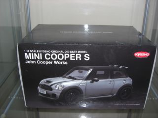 18 Kyosho Mini Cooper s John Cooper Works JCW Silver No BMW M3
