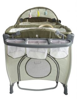 New All in One Deluxe Baby Portable Travel Cot Portacot Playpen 2012