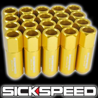 Aluminum Extended Tuner Lug Nuts Lugs for Wheels Rims M12x1 25