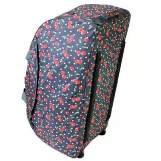 Extra Large Floral Lightweight 33 inch Wheeled Case Luggage Holdall