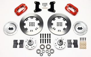 Wilwood Disc Brake Kit Front 74 80 Pinto 12 Rotors Red Calipers Ford