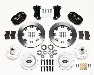 Wilwood Disc Brake Kit Front 55 57 Chevy for Heidts 2 Drop Spindles