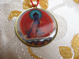 Healing Beloved Medicine Buddha Kalachakra Tibetan Buddhist Pendant