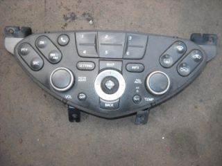 Nissan Primera P12 1 8 Stereo CD Radio Heater SAT Nav Camera Control