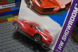 Hot Wheels Red Ferrari Enzo Diecast Vehicle HW Showroom Series 178 250