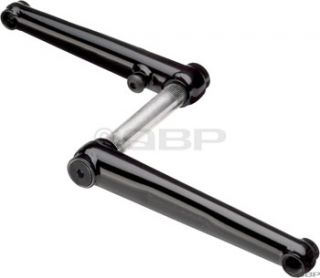 Profile BMX Cranks 175mm with TI Spindle Black No BB