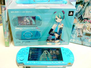 New Sony PSP300 Hatsune Miku Project Diva 2nd Ippai Pack