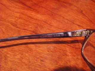 Vtg 50s Aluminum Eyeglasses USA Frames Only