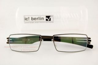 Brand New IC Berlin Eyeglasses Frames Model Greg Color Graphite Unisex