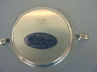 Barton Sterling Silver Creamer Sugar Bowl Set X728 162 Grams