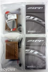New 2013 Zipp Firecrest 404 Carbon Clincher Wheelset White Logos