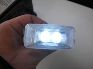 Jammy 1 25 x 2 50 LED SEALED Light Clear White Plugin