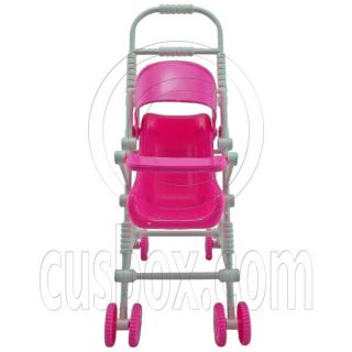Pink Nursery Baby New Stroller 1 6 Barbie Kelly Dolls House Dollhouse
