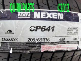 Nexen CP641 205 65R16 95H Tire Genuine Brand New 12466NXK