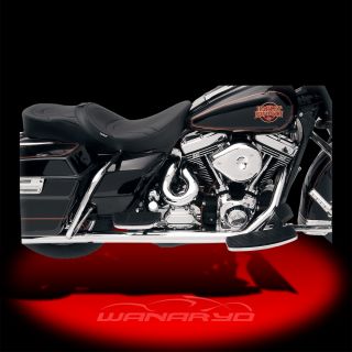 Power Curve True Dual Crossover Header Pipes for 1985 2006 Harley