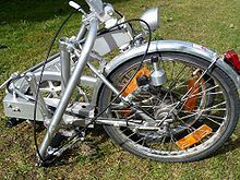 Vintage Bickerton Folding Bicycle Aluminum 1970s